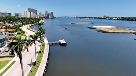 aerial reveal west palm beach florida