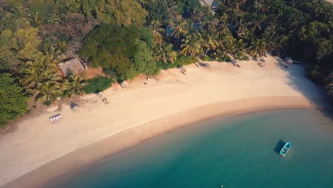 AERIAL:-Empty-Private-Paradise-Sand-Beach