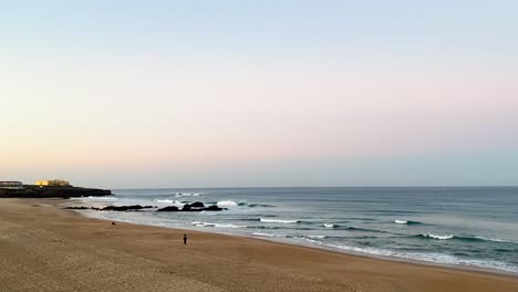 Berühmter-Guincho-strand-Im-Naturpark-Sintra-cascais,-Portugal