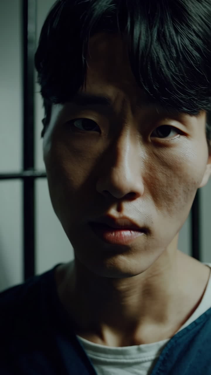 Prison Inmate Portrait