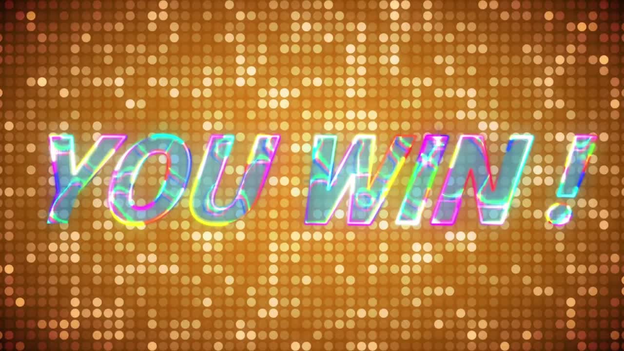 빛나는 노란색 배경 위에 빛나는 텍스트를 얻습니다.