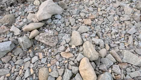 erosion of sandstone and limestone boulders