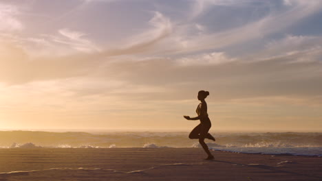 silhouette of active, healthy
