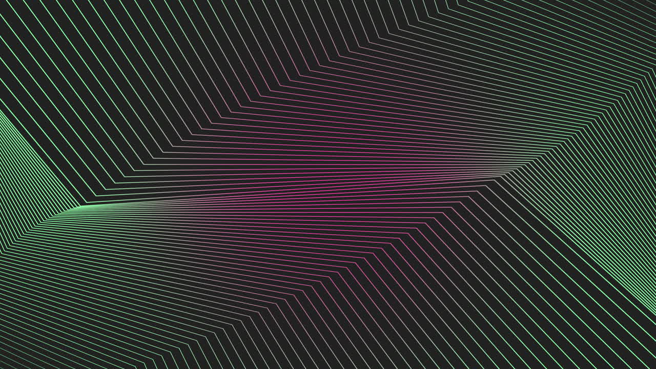 patrón de líneas geométricas del arco iris en estilo años 80