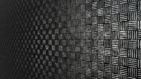 dark steel square pattern background loop