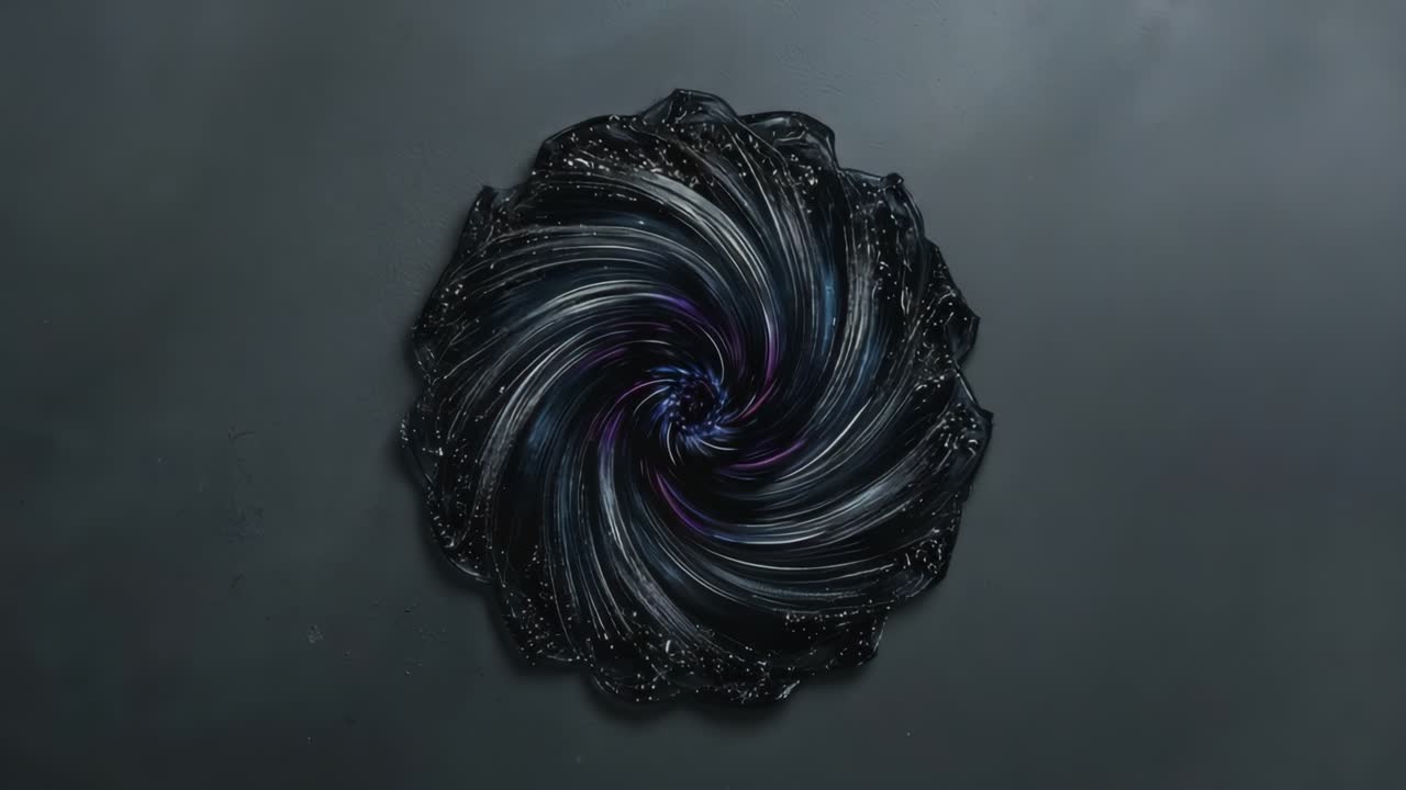 Abstract Swirling Dark Fluid