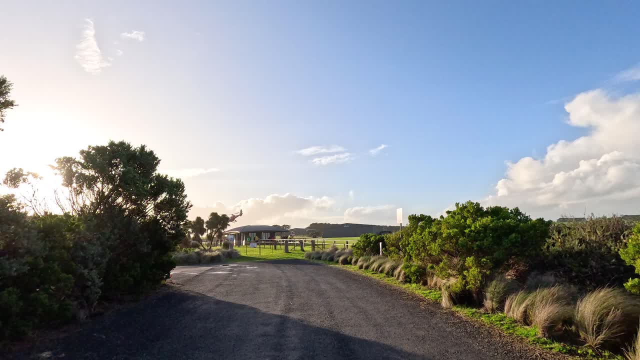 12 사도에서 해가 지는 쪽으로 경치 좋은 드라이브