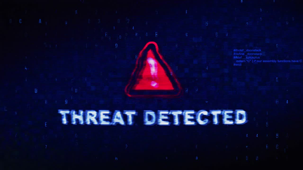 Threat Detected - Security Alert