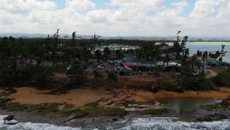 droning near punta cangrejos in puerto rico