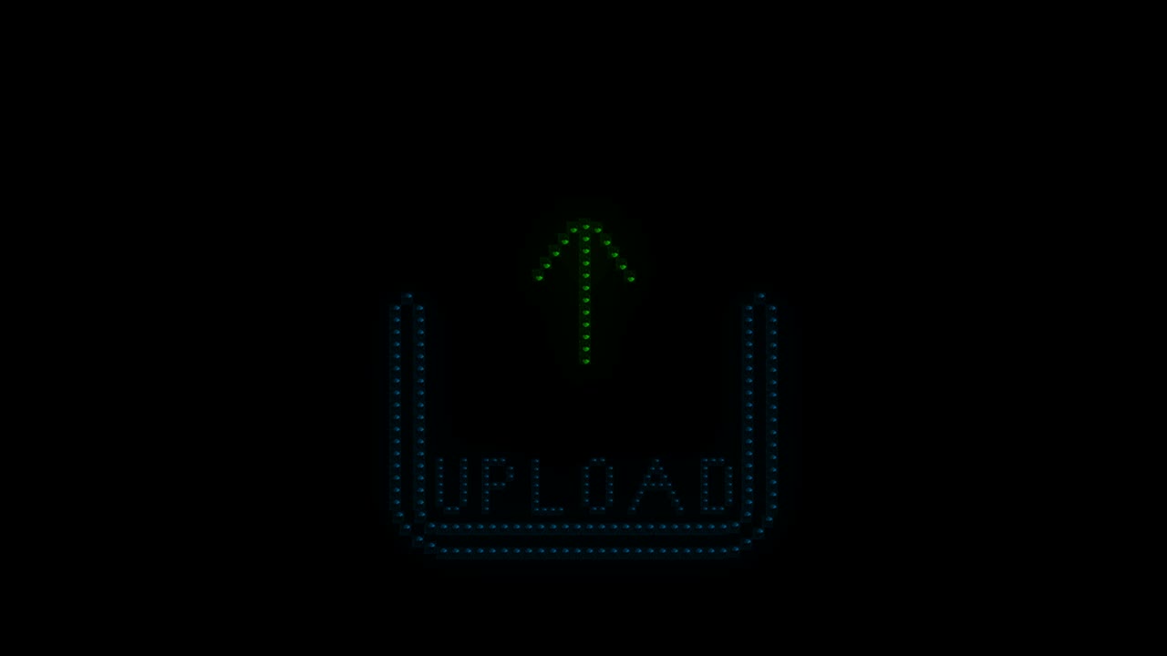 Upload Led Pixels Logo