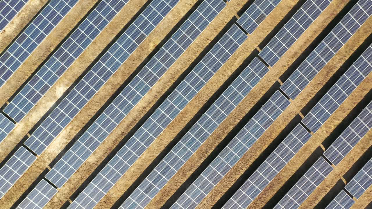 순 0 프로젝트 태양 패널 필드 재생 가능한 녹색 대안 에너지