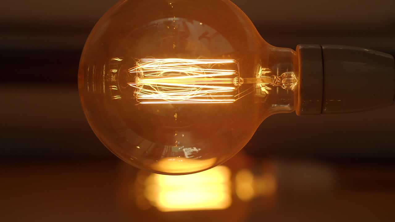 Vintage Filament Light Bulb