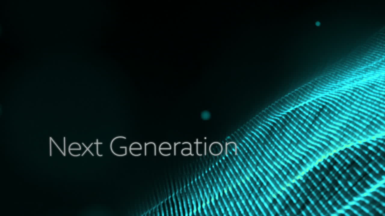 Digital generated video of climate concept