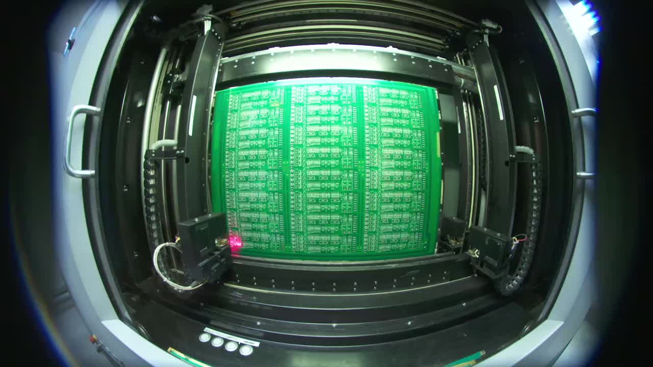 placa base impresa por una máquina