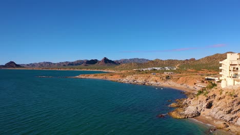 vuelo por la costa desierta de sonora