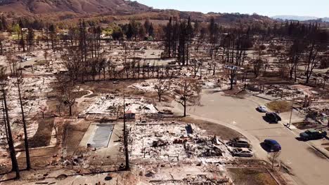 shocking aerial of devastation from the 2017 santa rosa tubbs fire disaster 23