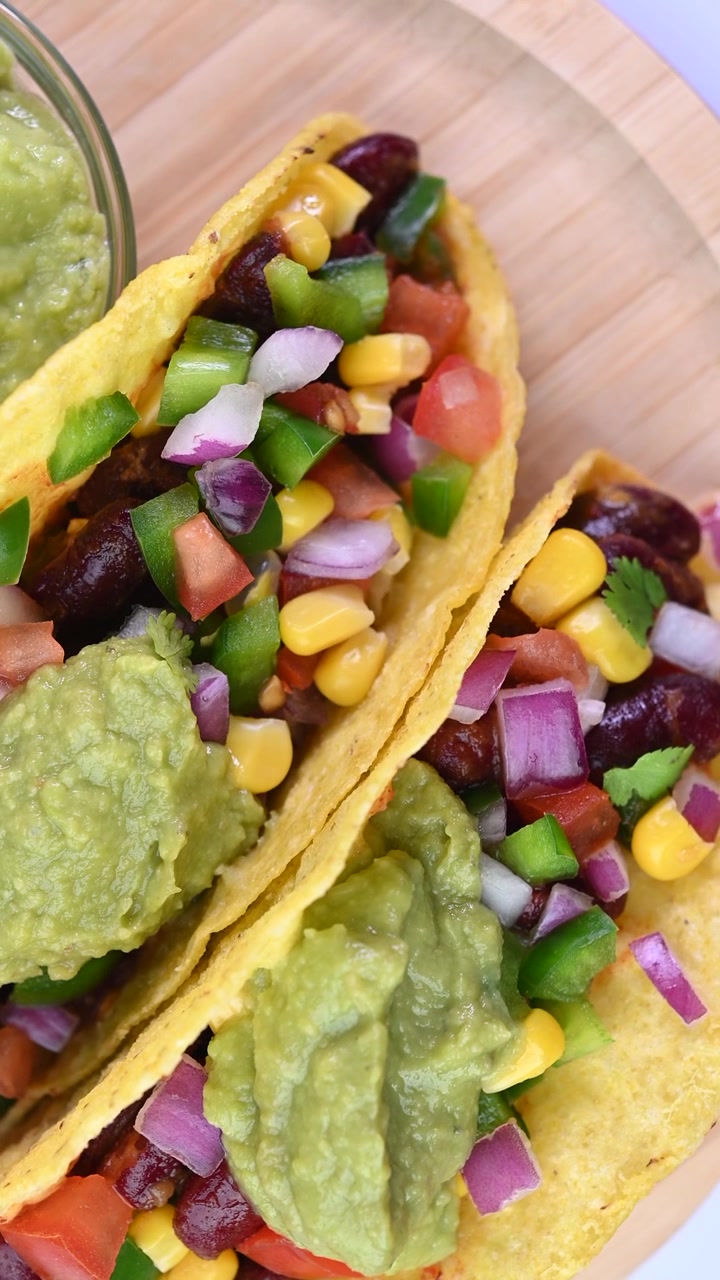 Taco messicano vegano