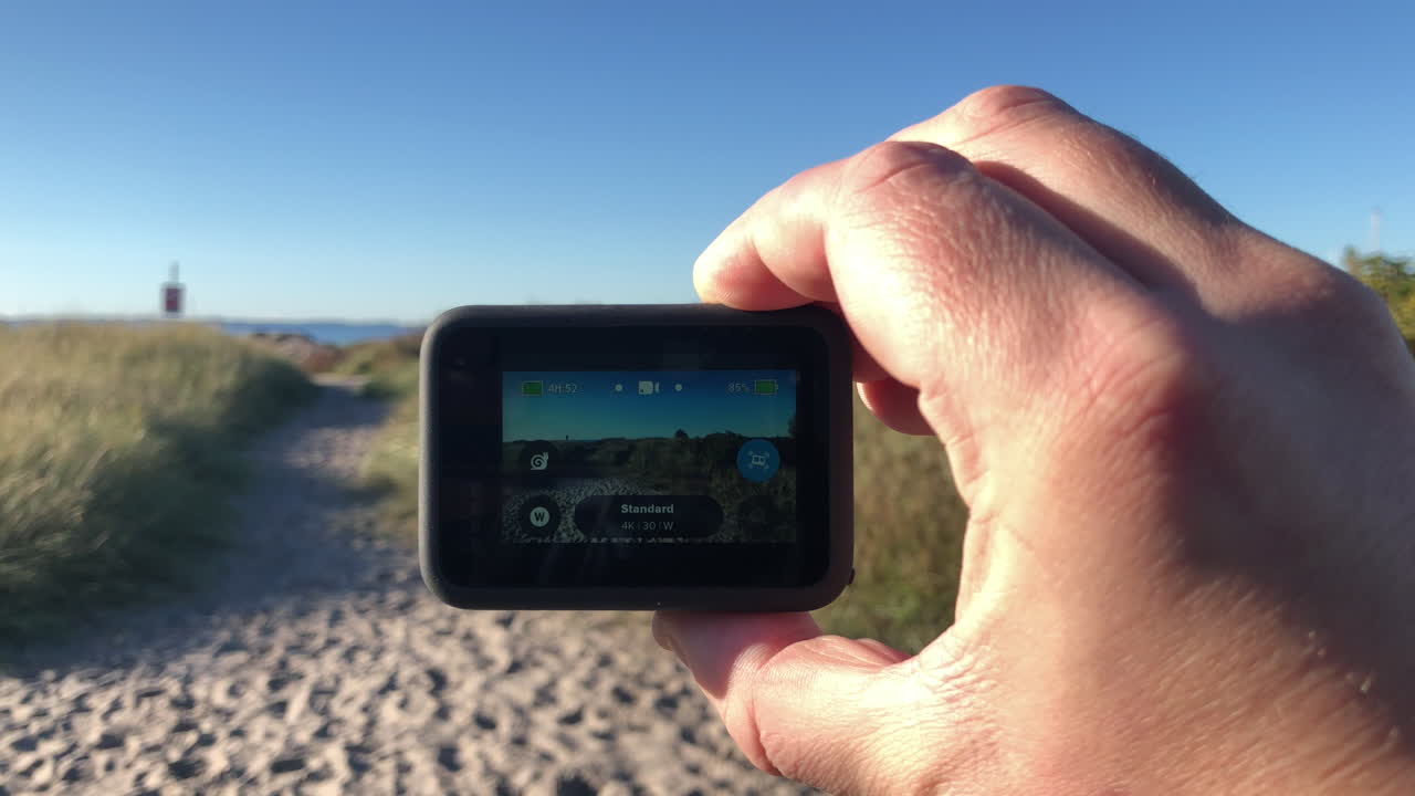 Filming a Landscape with a GoPro Camera