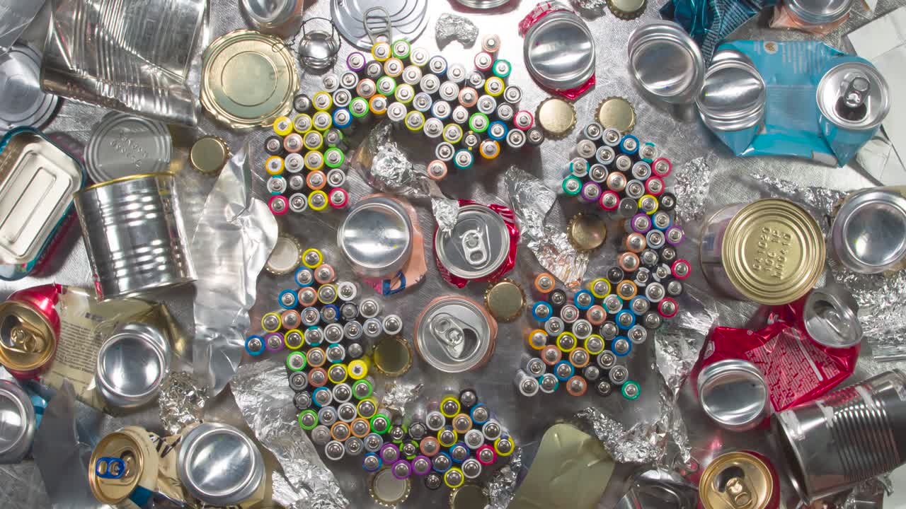 recogida de metales no ferrosos para su reciclaje