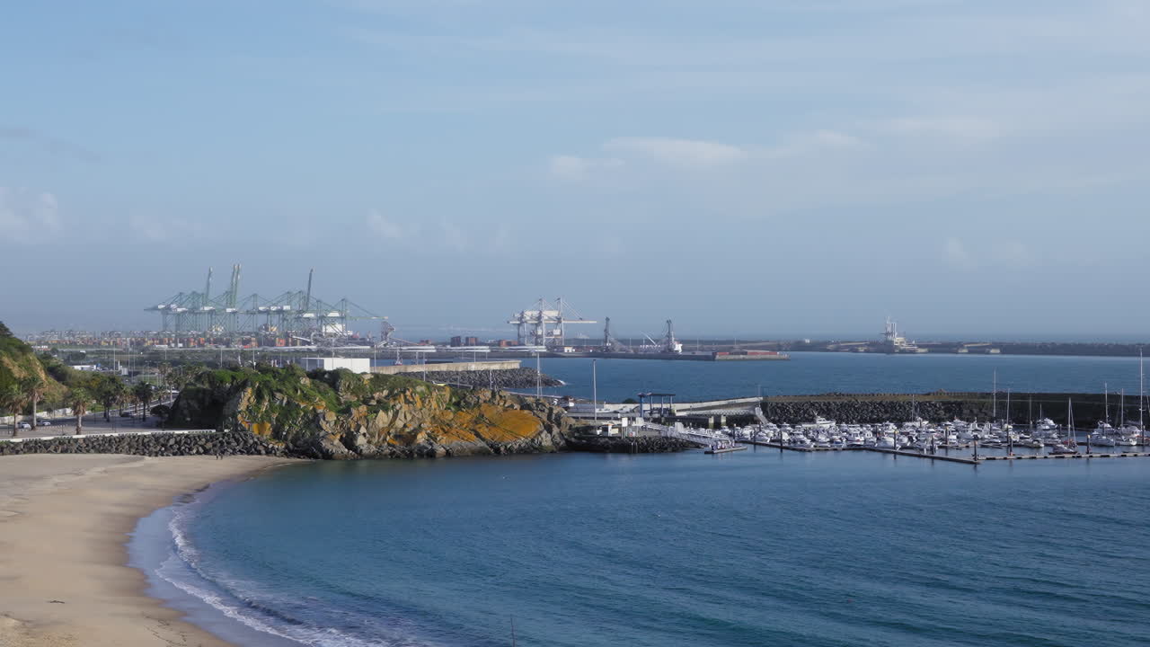 Sines coastline time lapse, Portugal