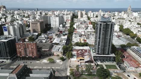 Montevideo,-Uruguay,-Hauptstadt,-Luftaufnahme,-Von,-Alt,-Verlassen,-Bahnhof