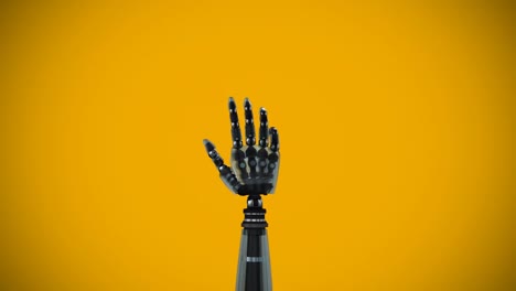 la mano robótica
