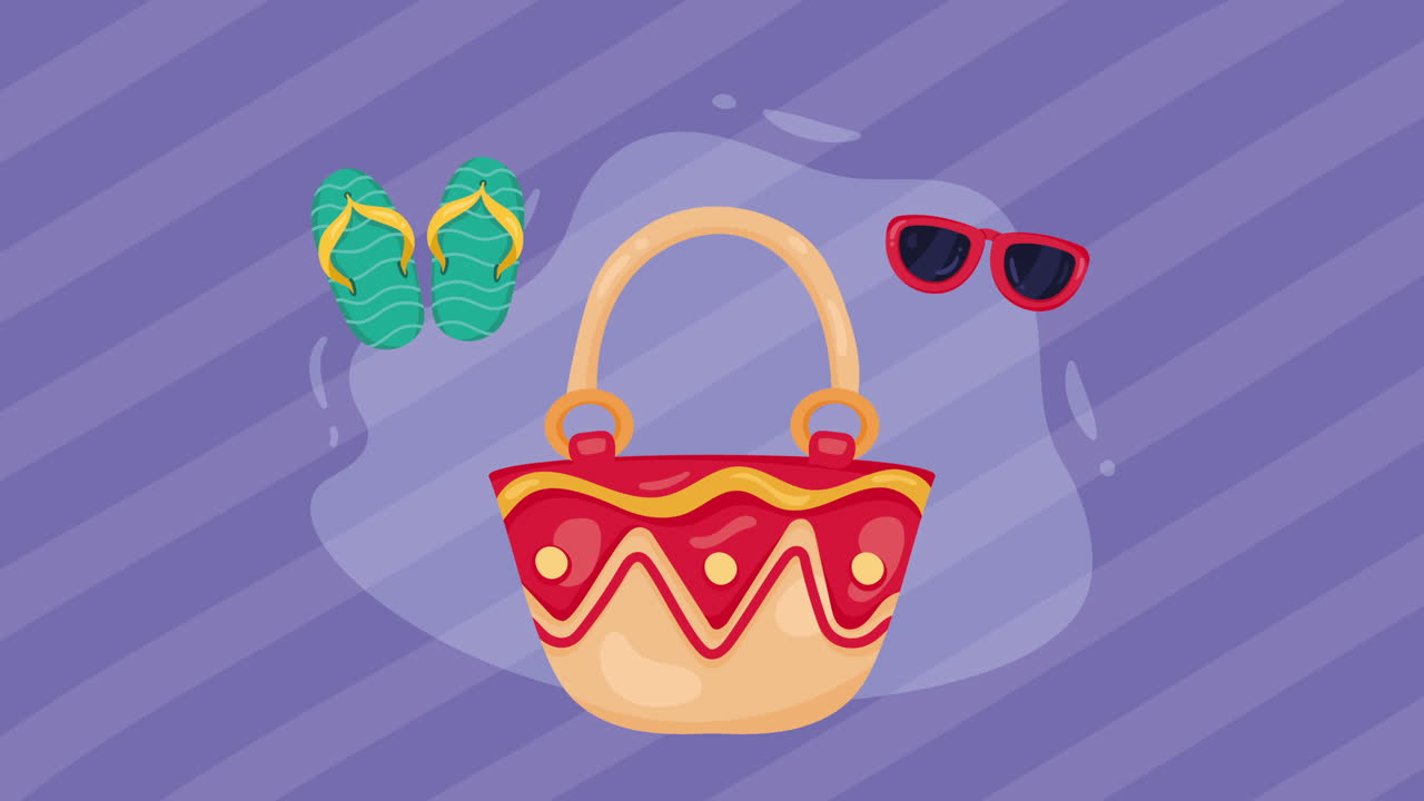 equipaje de mano viajes vacaciones animación