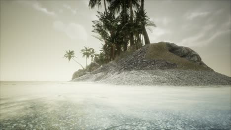 soft twilight of the amazing tropical marine beach