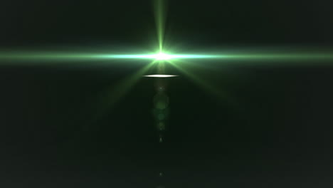 animación de luces brillando sobre un fondo negro