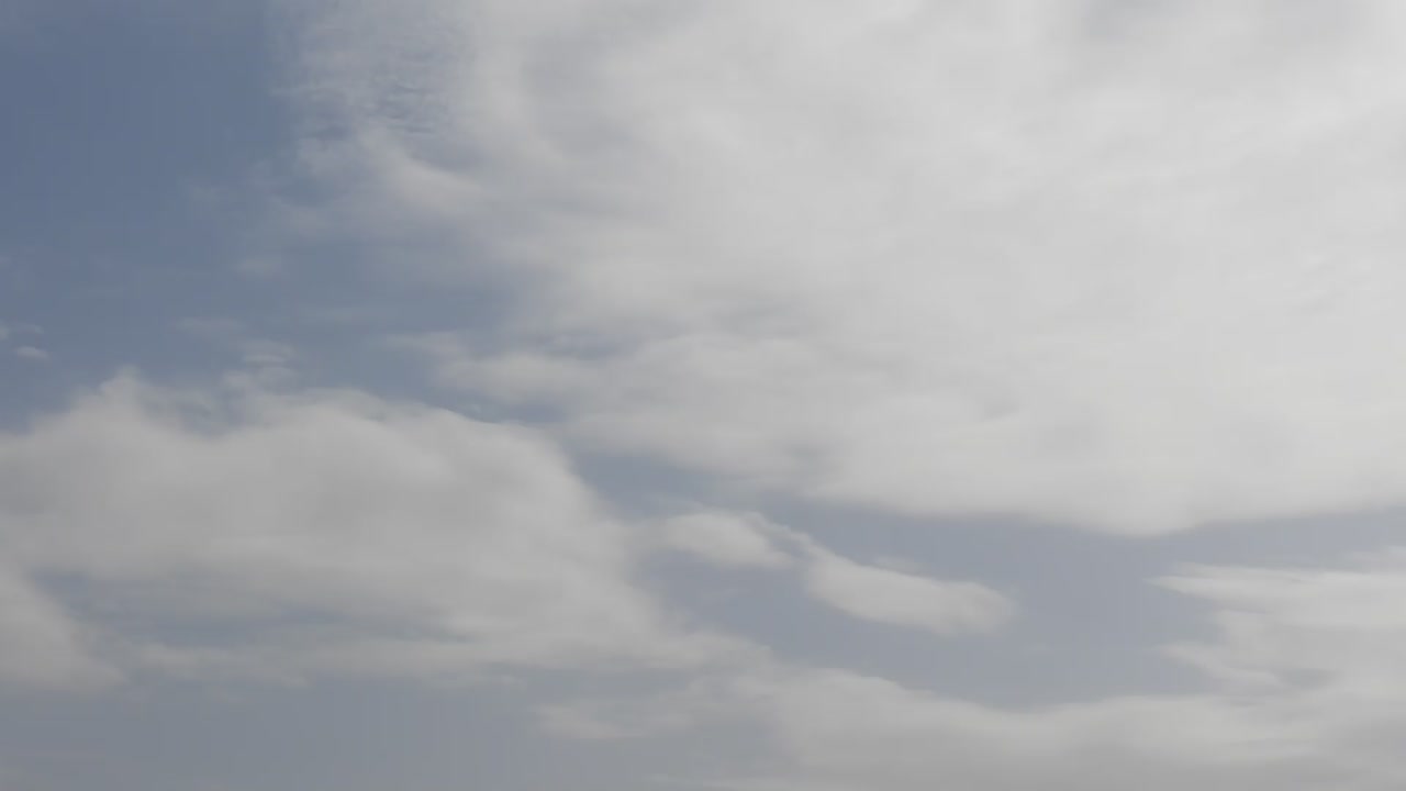 구름 시간 경과, 폭풍, 폭풍우, 봄 시즌