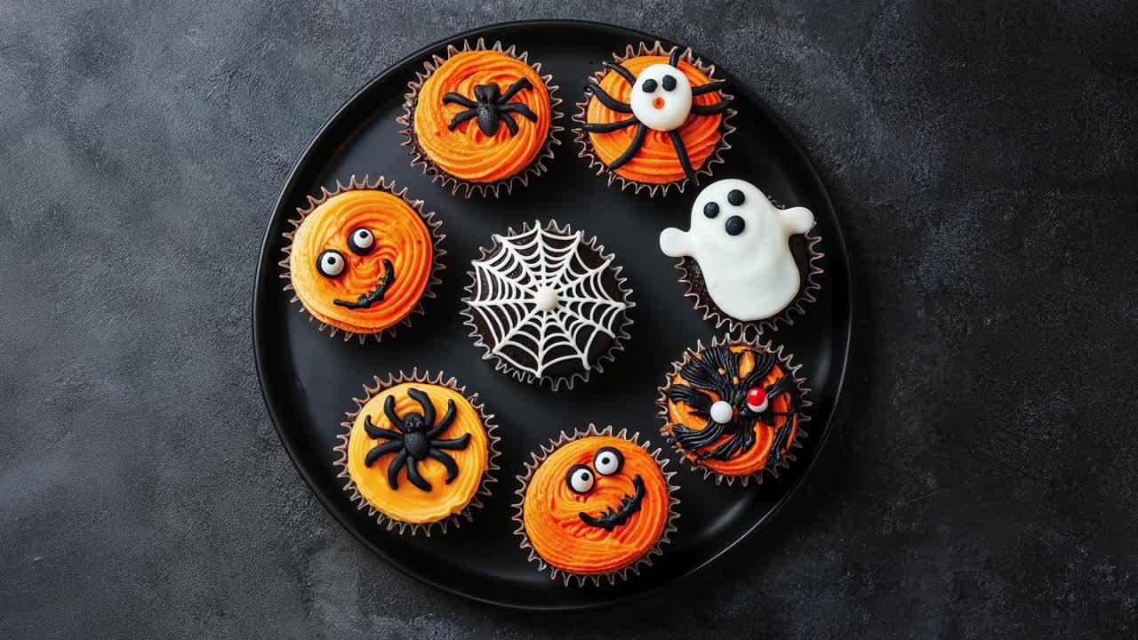 Spooky Halloween Cupcakes
