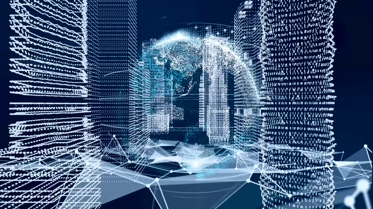 5g 및 ai 기술, 글로벌 통신 네트워크 개념, 6g 비즈니스 그래프, 글로벌 비즈니스