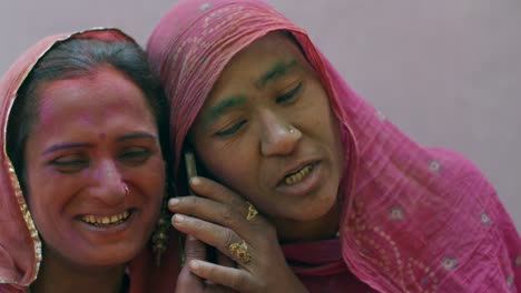 rajasthan people celebrating the festival of colors holi in india