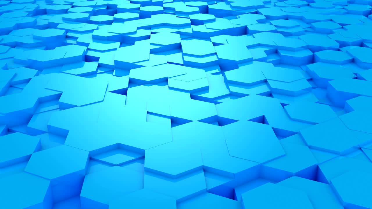 el fondo de los hexágonos