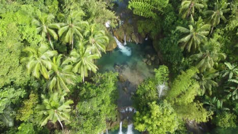 one of the most known waterfalls in the pilippines, enjoy the flight over it and the river along the way