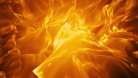 slow motion elegant abstract flame loop