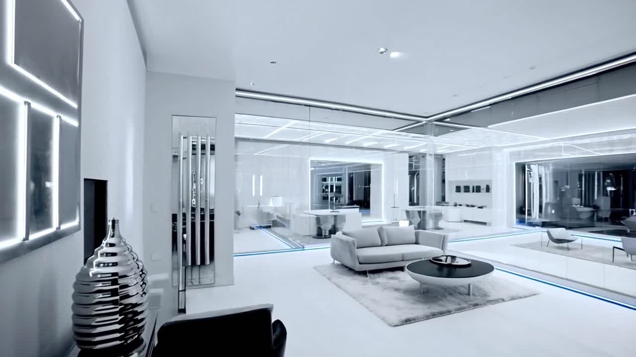 Modern and Spacious Living Room Interior Design