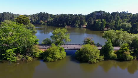 Flyover-of-Daylesford-Lake