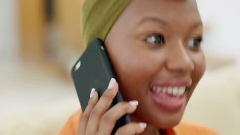 Black-woman-on-a-phone-call-getting-good-news