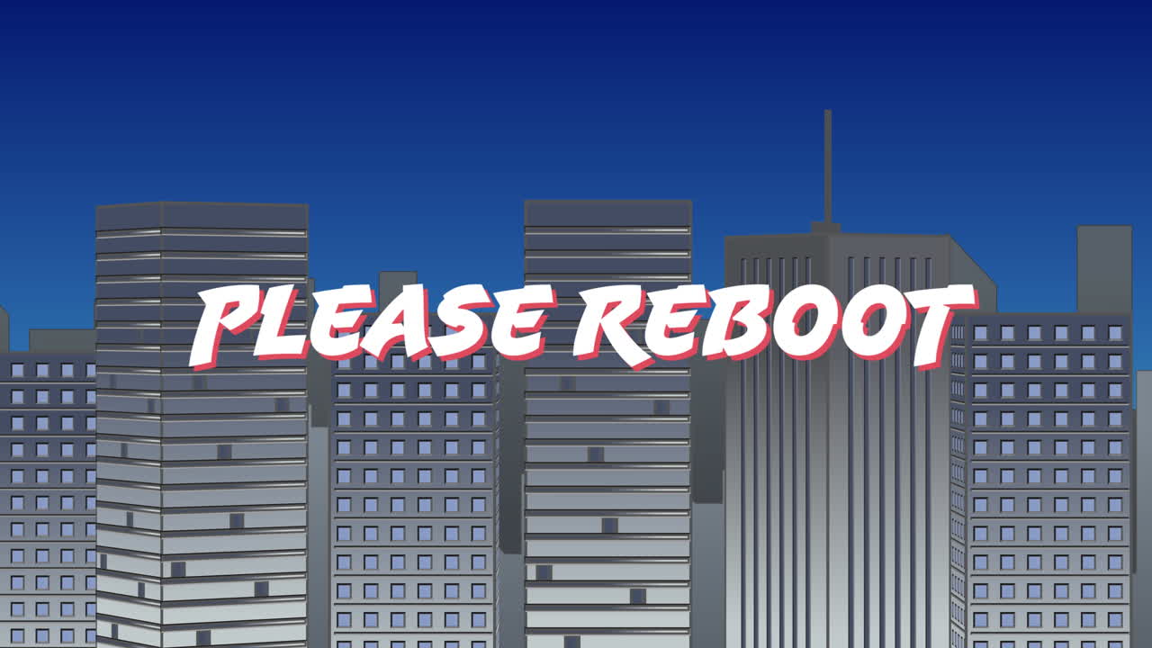 재부팅 신호 부탁드립니다