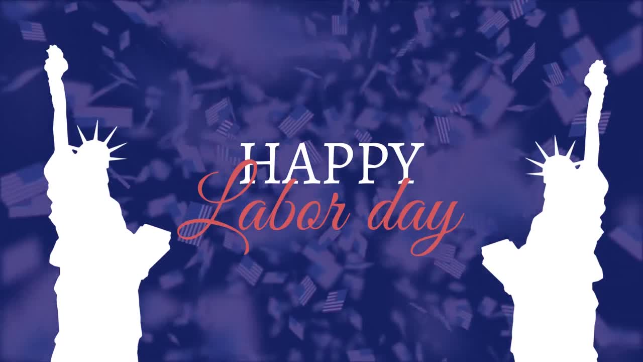 videos generados digitalmente de feliz día del trabajo 4k