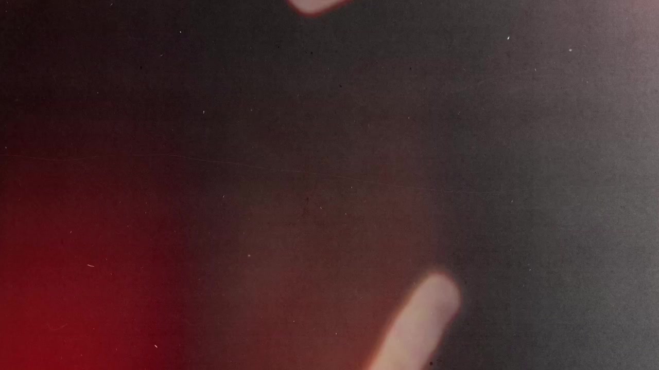 Texture Astratta a Grana di Pellicola con Fughe di Luce e Graffi