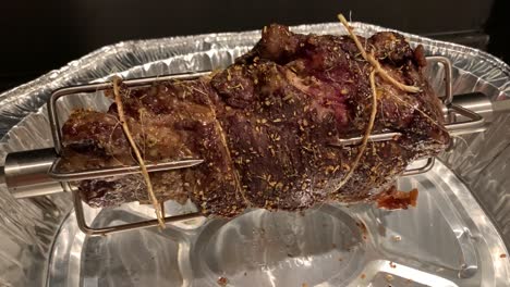 rotisserie beef prime rib roast