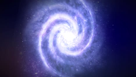incredible 4k animation of a galaxy. the camera spins as it slowly tracks backwards revealing space dust, stars, stellar remnants and dark matter. professional 4k nebula and galaxy animation