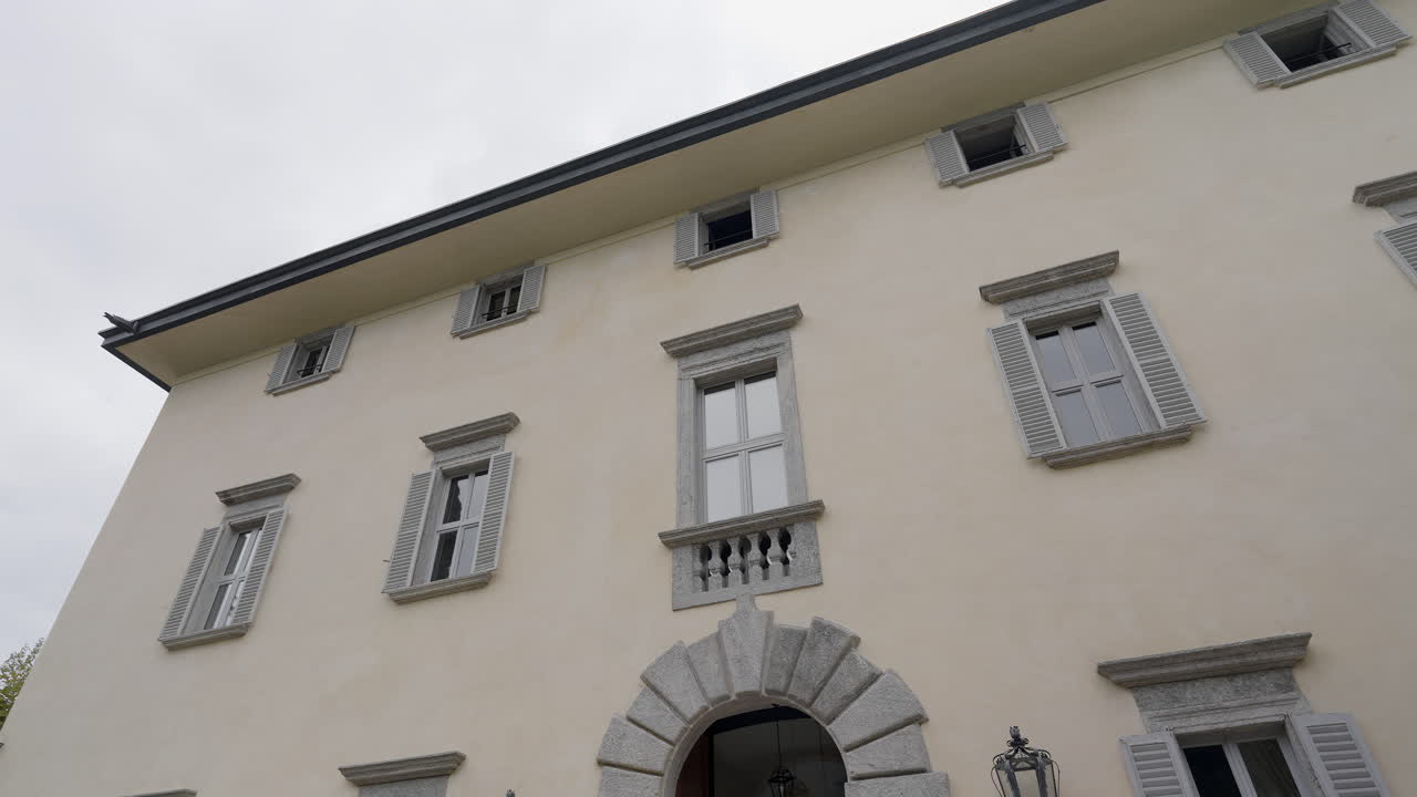 Facade of a historical Italian Villa