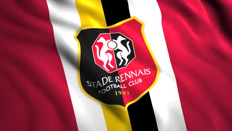 stade rennes football club flag