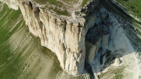 white cliffs aerial view