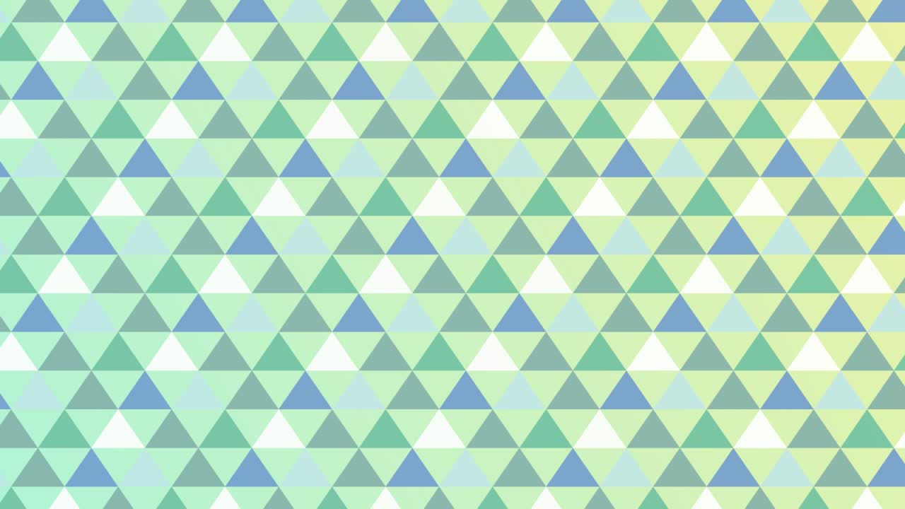 This is an animated background animation of a triangle pattern with colorful early summer imagery.(Loopable)