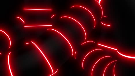 abstract neon light design