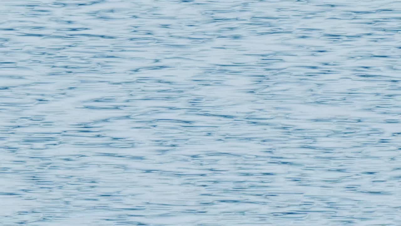 truck right movement over slowly floating waves